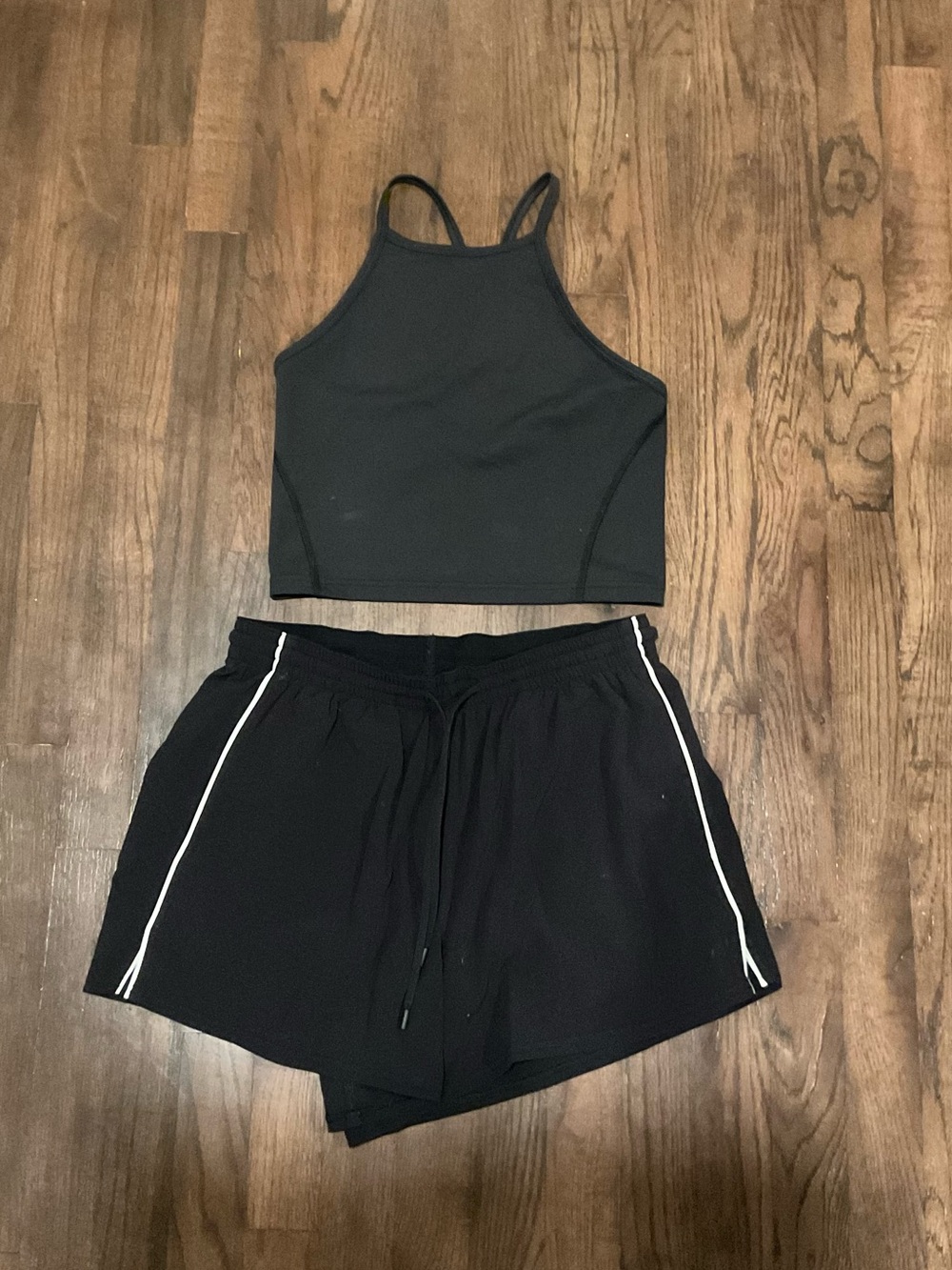 Lulu Outfit- High Neck top & Shorts